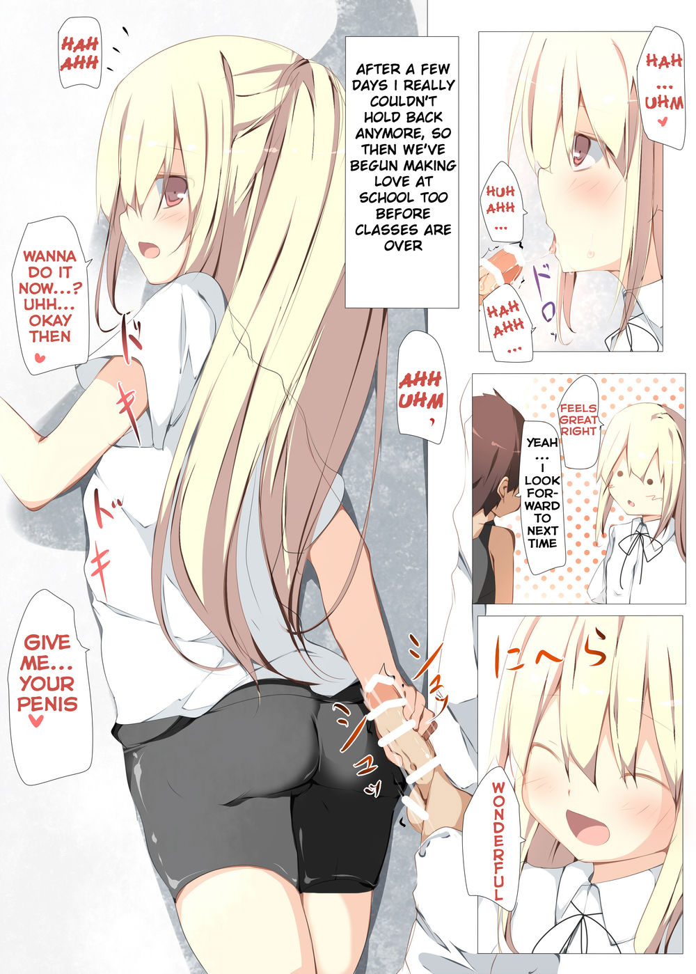 Hentai Manga Comic-Erohon no Kawari ni Classmate no Shota Chinpo o Nuite Ageru Hon-Read-20